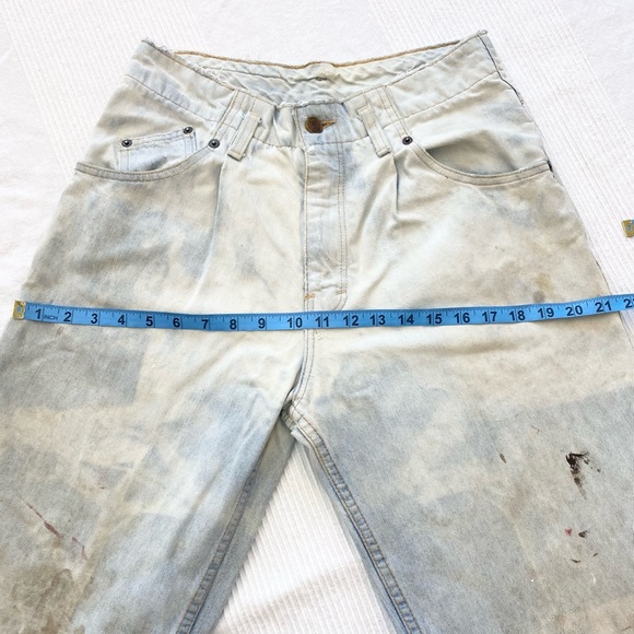 Vintage IKEDA Womens High Rise Straight Leg Jeans - Picture 4 of 16